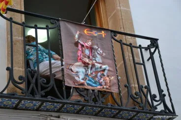 Moros i Cristians en el centro histórico de Xàbia
