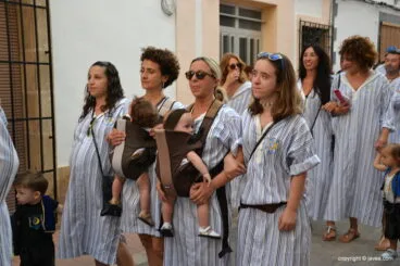 Moros i Cristians en el centro histórico de Xàbia