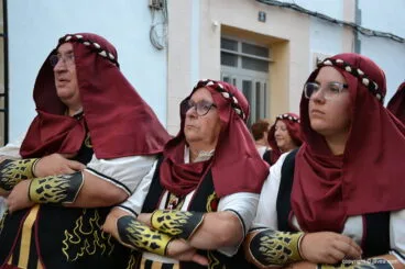 Moros i Cristians en el centro histórico de Xàbia