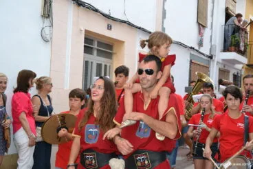 Moros i Cristians en el centro histórico de Xàbia