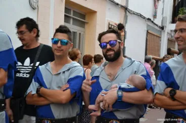 Moros i Cristians en el centro histórico de Xàbia