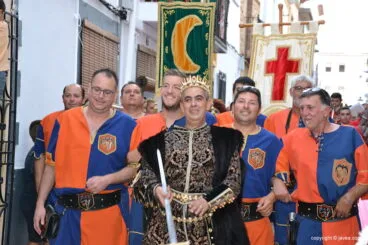 Moros i Cristians en el centro histórico de Xàbia