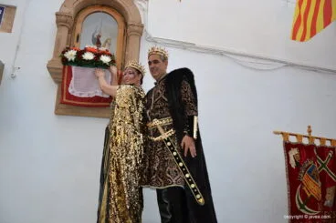 Moros i Cristians en el centro histórico de Xàbia