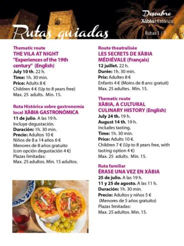 Rutas guiadas en Xàbia
