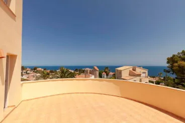 Terraza y vistas Quality Rent a Villa