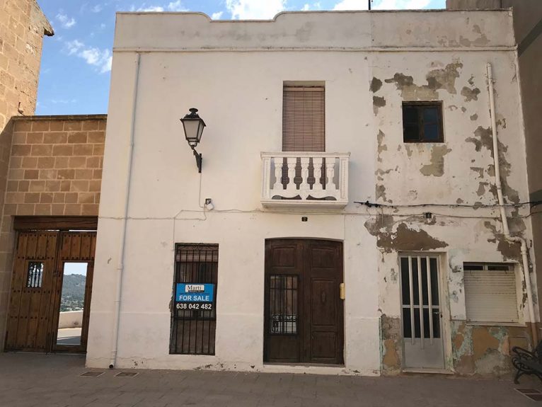 Viviendas adquiridas por Ayuntamiento de Benitatxell