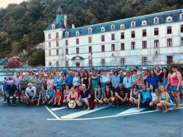 60 xabieros visitan Thiviers (Francia)