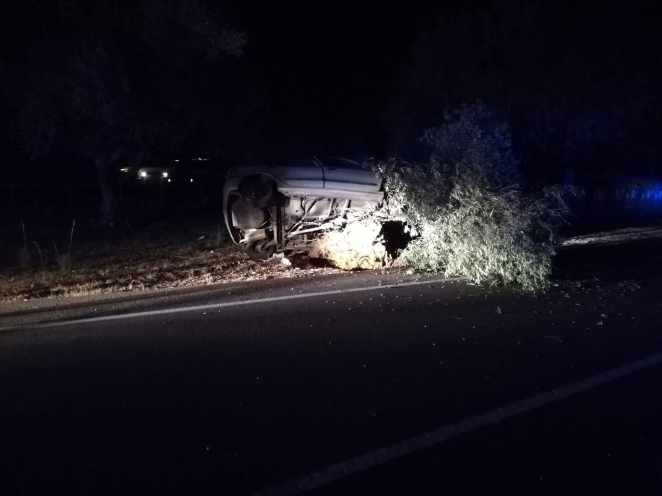 Accidente en la Carretera de Jesús Pobre