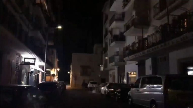 El PP denuncia la "pésima" situación de iluminación en Xàbia