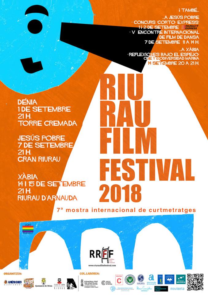 Cartel del VII RiuRau Film Festival