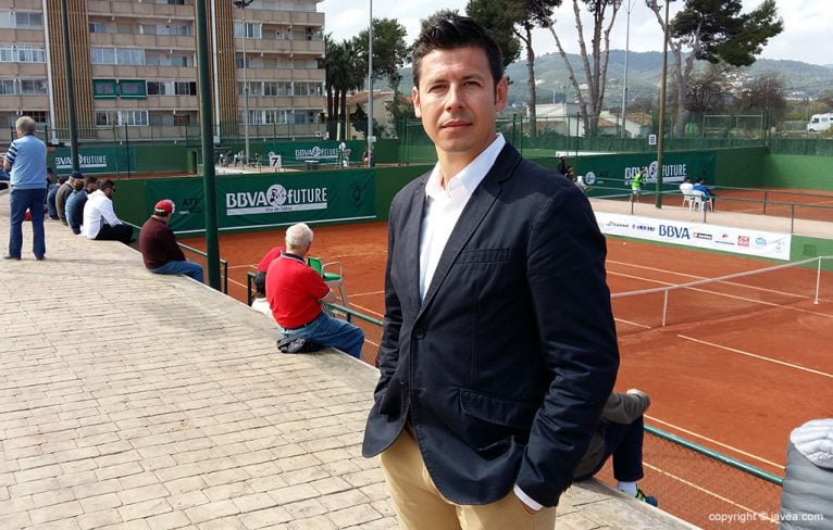 Cristian Moreno manage de la Academia Tenis Ferrer