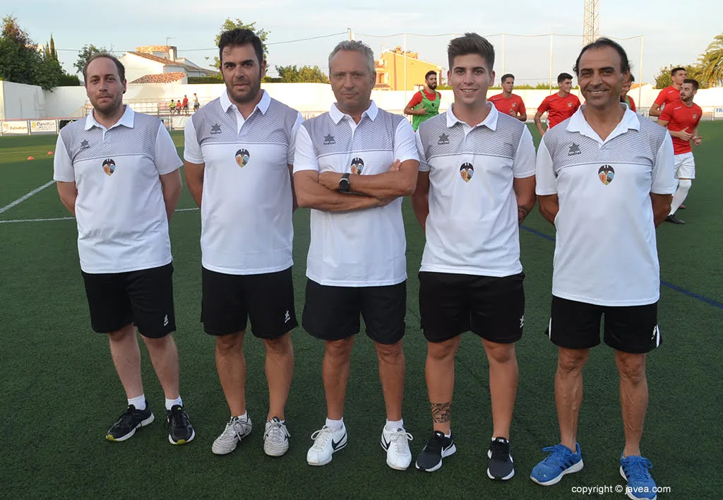 Cuerpo Técnico del CD Jávea