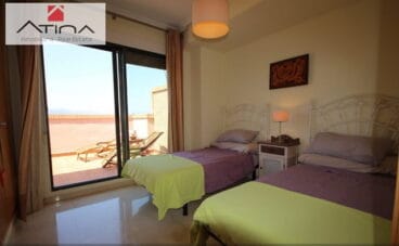 Dormitorio ático-dúplex Atina Inmobiliaria