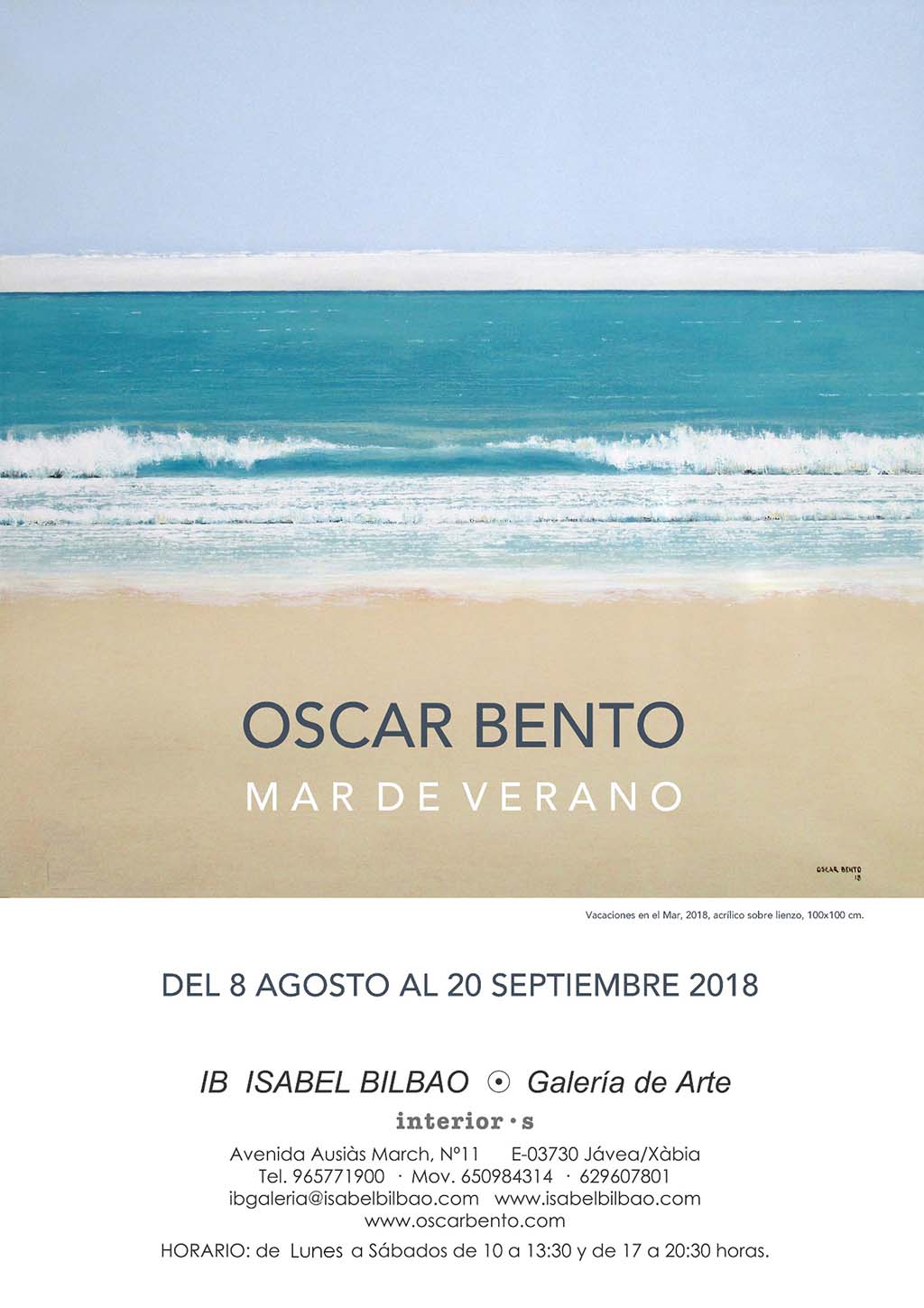 Exposición de Óscar Bento
