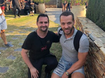 Óscar Álvaro, maquillador profesional