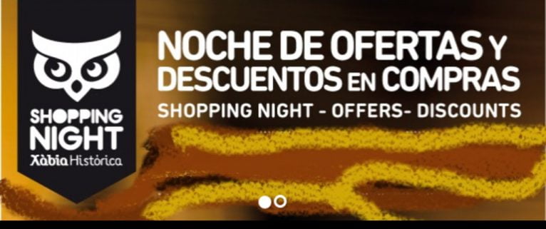 Shopping Night en Xàbia Histórica