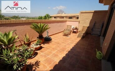 Terraza ático-dúplex Atina Inmobiliaria