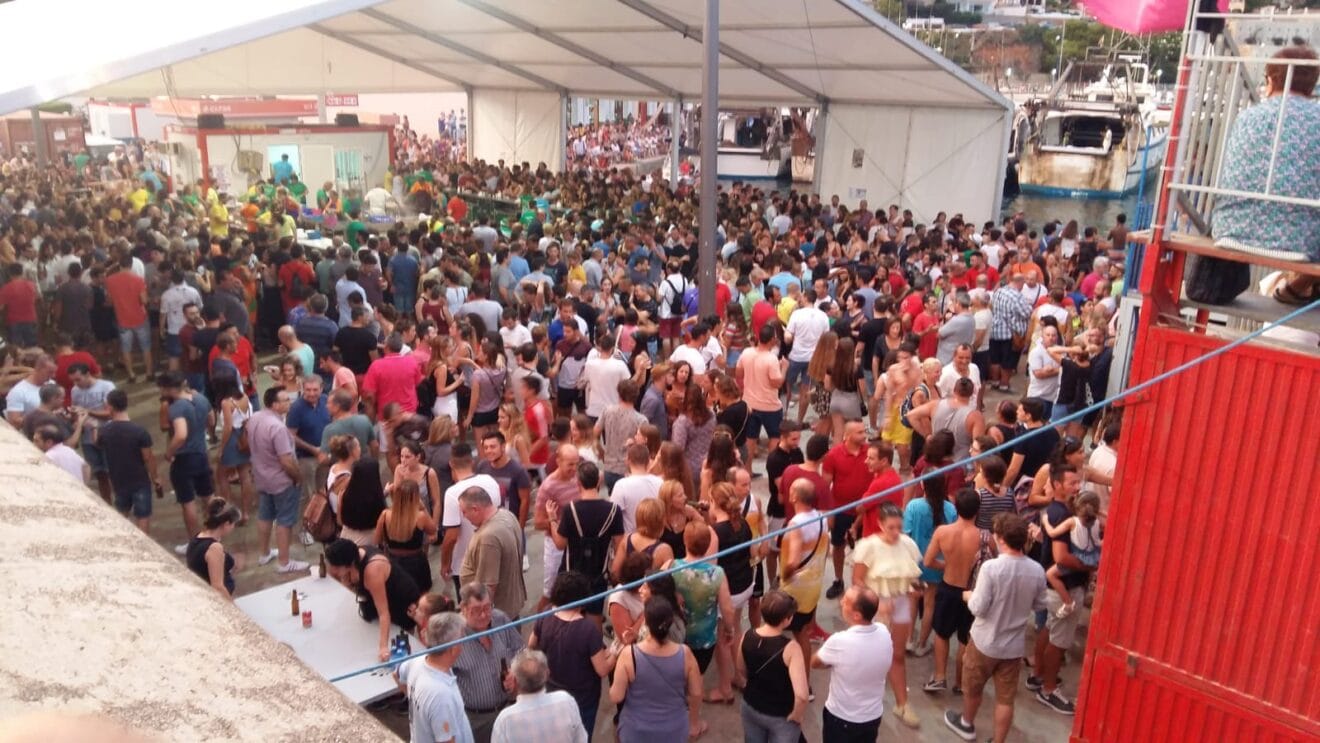 Gran ambiente en el Baret dels Bous