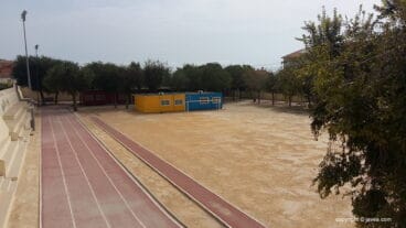 Actual Pista de Atletismo y patio Graüll