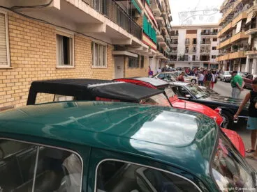 Exposición de coches clásicos