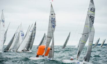 Andarias en plena regata