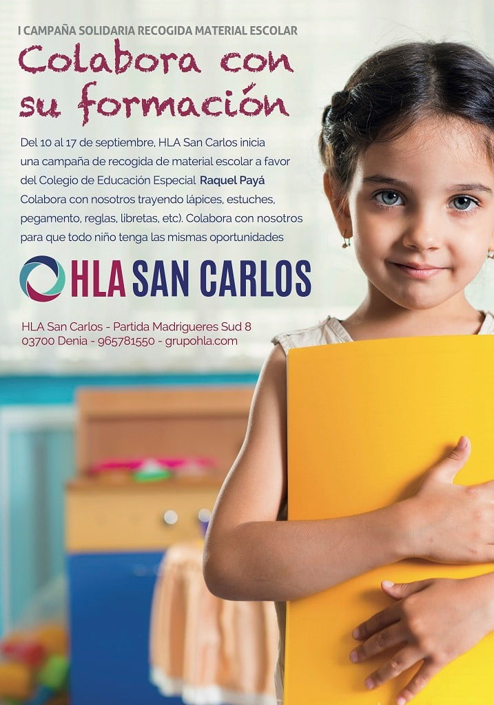 Campaña Solidaria HLA San Carlos