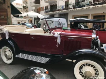 Exposición de coches clásicos