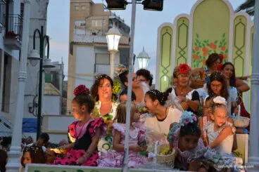 Desfile de carrozas de las fiestas de Loreto 2018