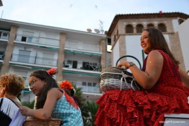 Desfile de carrozas de las fiestas de Loreto 2018