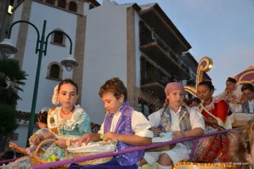 Desfile de carrozas de las fiestas de Loreto 2018