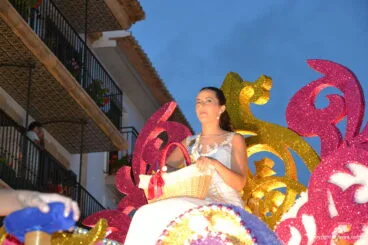 Desfile de carrozas de las fiestas de Loreto 2018