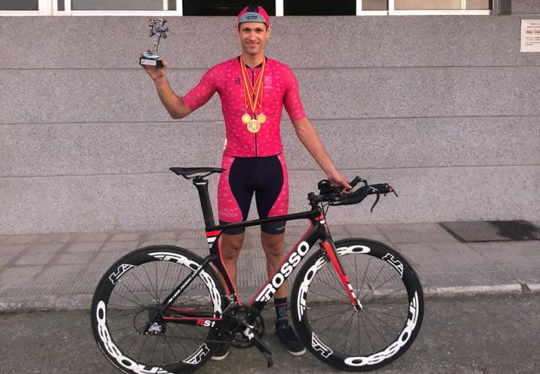 El ciclista Pau Ivars en el Nacional de Ciclismo para Discapacitados