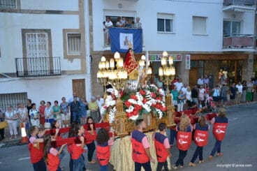 Procesión a la Virgen de Loreto 2018
