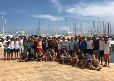 Regatistas y técnicos de vela que han trabajado en el CN de Xàbia