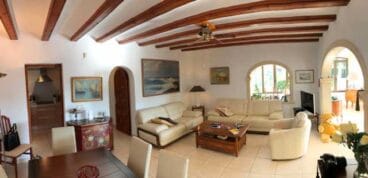 Salón-comedor  chalet Terramar Costa Blanca