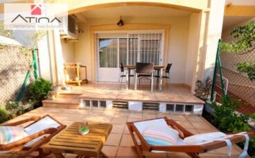 Terraza dúplex urbanización Atina Inmobiliaria