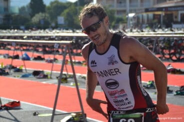 Tanner tras dejar la bicicleta