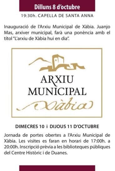 agenda 8 octubre