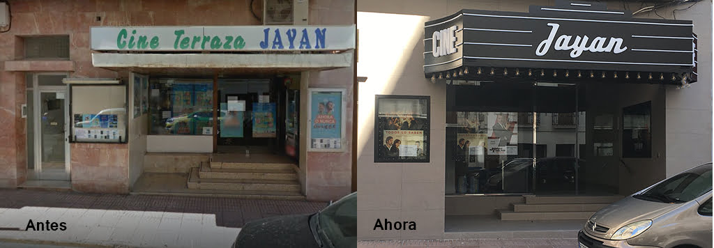 Antes y ahora del Cine Jayan