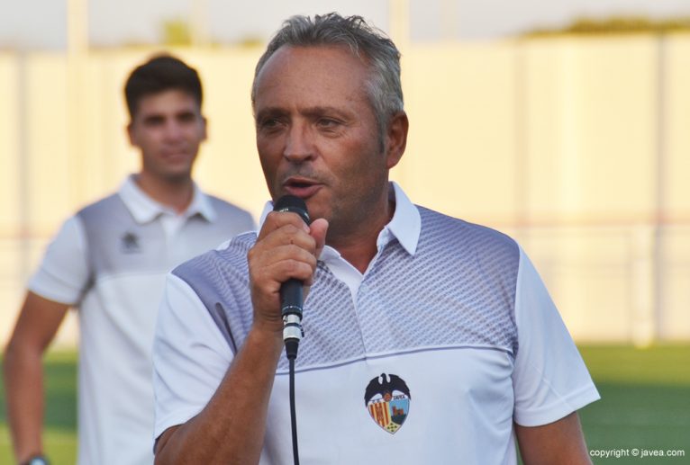 Antonio Villaescusa entrenador del CD Jávea
