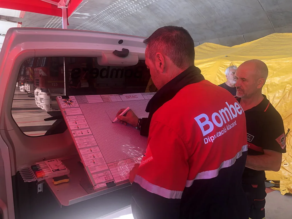 Bomberos de Diputación se preparan para atender las emergencias por inundaciones