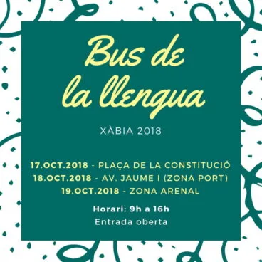 El bus de la llengua a Xàbia