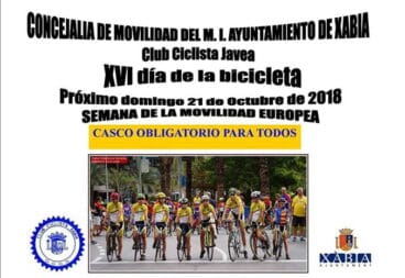 Cartel del dia de la bicicleta