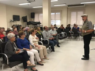 Charla en el Semana del Mayor de Benitatxell