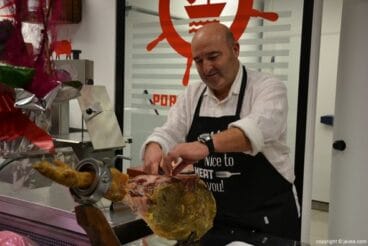 Corte jamón Gourmeating