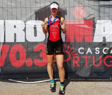 Cristina Roselló contenta tras la prueba