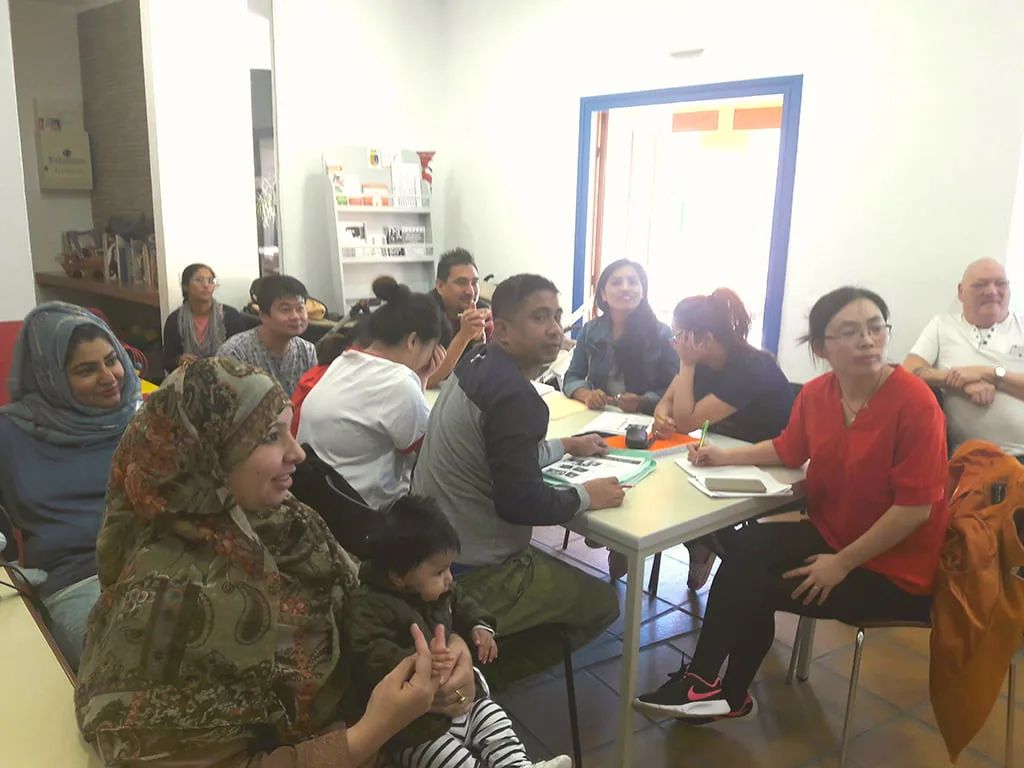 Curso de alfabetización en Xàbia