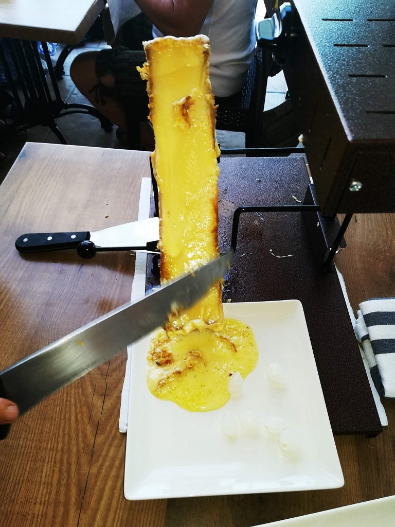Fondue de queso Restaurante RoCo