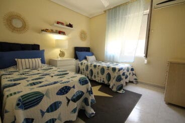 Habitación doble del adosado de Atina Inmobiliaria