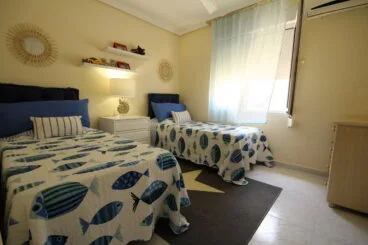 Habitación doble del adosado de Atina Inmobiliaria